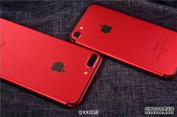 红色版iPhone7问世 可惜来自华强北 