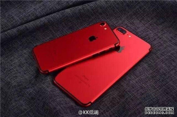 红色版iPhone7问世 可惜来自华强北 