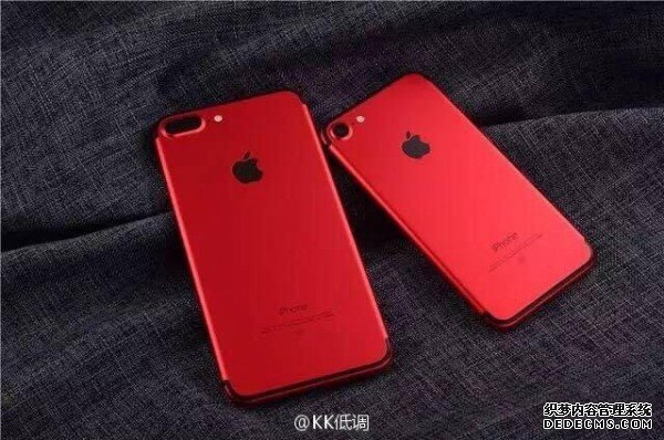 红色版iPhone7问世 可惜来自华强北 