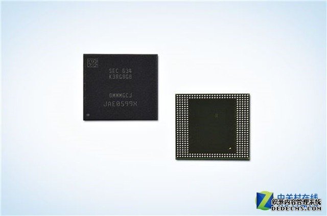 6GB已过时 三星推出首款8GB LPDDR4内存 