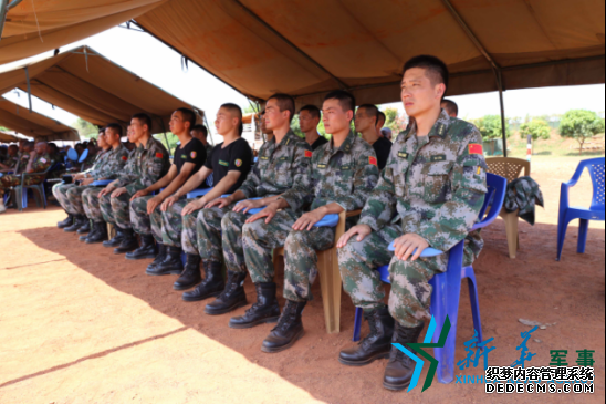 中国赴南苏丹维和部队参加肯尼亚英雄日庆典