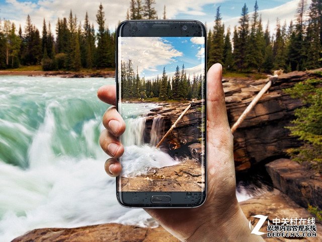 逆天颜值鹅卵石曲屏造型 三星S7 Edge 