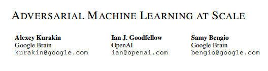 【图】学界 | Google Brain与OpenAI合作论文：规模化的对抗机器学习