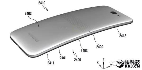 【j2开奖】未来手机都这样？可折叠手机造型首曝：科幻感十足