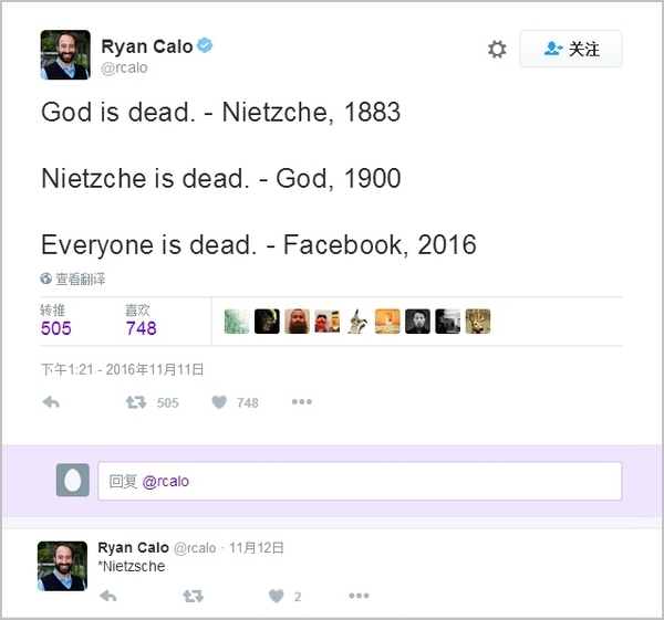 报码:【j2开奖】Facebook 用户被 “死亡”，连扎克伯格也躺枪