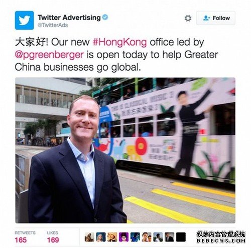 尚未进入内地市场的Twitter，这两年却在中国很活跃