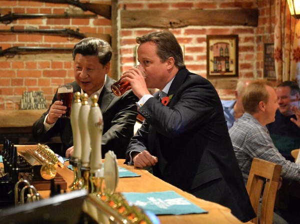 【图】卡梅伦在这里请习大大喝了个啤酒，中资就把这酒吧买下来了，命名“首相酒吧”