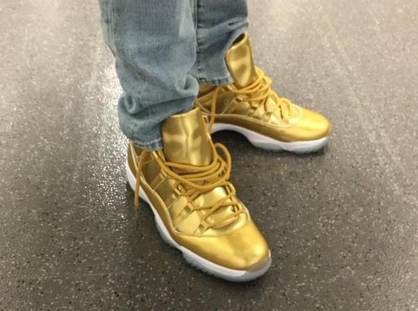 码报:金色战靴-Air Jordan 11！太耀眼了吧！