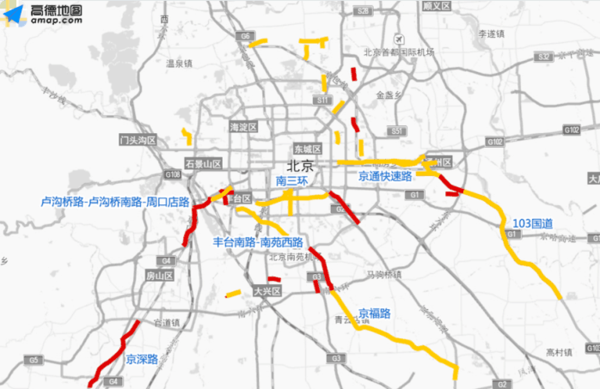 报码:【j2开奖】高德地图: 元旦假期北京市内交通整体运行良好