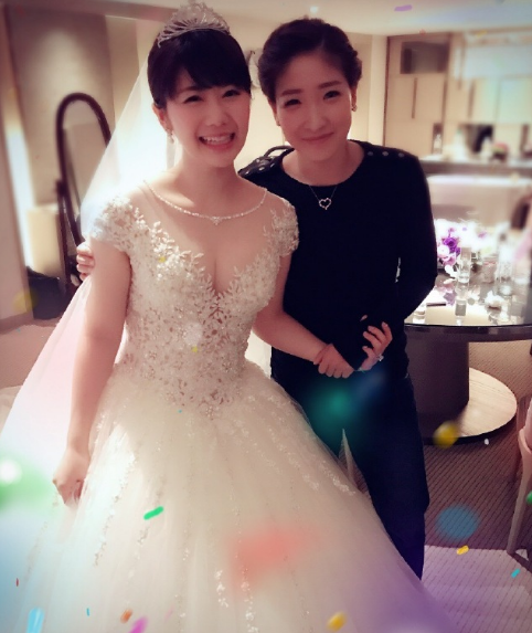 刘诗雯称为爱酱开心 网友：闺蜜助阵婚礼最幸福