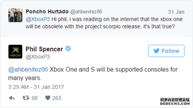 天蝎出世也无妨！微软将继续支持Xbox One 