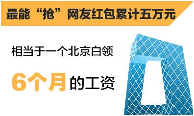 码报:【j2开奖】花椒直播发布春节红包大数据，单人抢红包最高5万