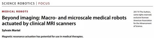 【j2开奖】Science Robotics | 新型磁控方法可单个控制体内微型机器人，实现精准定向手术