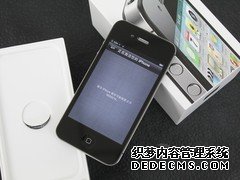 iPhone 4S 黑色 正面图 