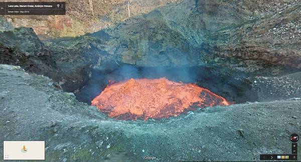 【组图】活火山内部的模样？Google去看了看