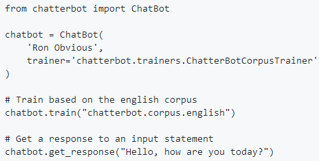 码报:【j2开奖】开源|用ChatterBot快速为你搭建聊天机器人（附源代码）