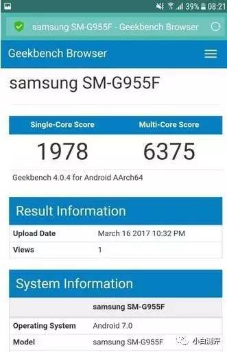 报码:【j2开奖】Galaxy S8处理器跑分亮相：优于骁龙835 小米6发布时间曝光