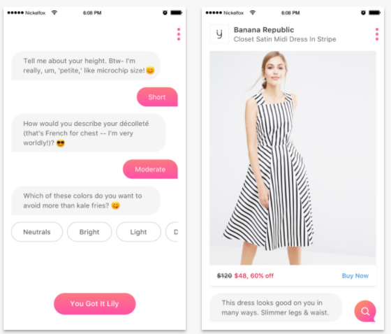 码报:【j2开奖】这个叫做 Lily 的 AI 私人购物助理，说要帮每个女性选出最合适的衣服