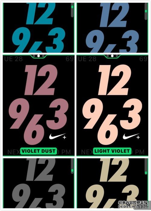 watchOS 3.2 还包含了一些全新的表盘颜色