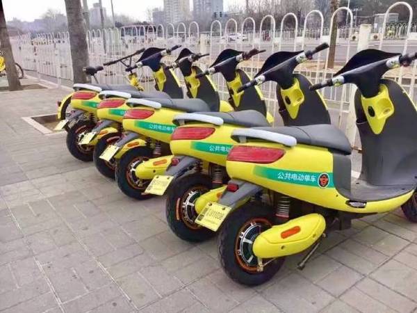 码报:【图】共享电动车小蜜单车再现北京街头，实测体验不佳