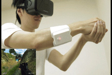 wzatv:【图】空手“打枪”也有后坐力，VR触觉控制器公司H2L获180万美元投资，索尼参投