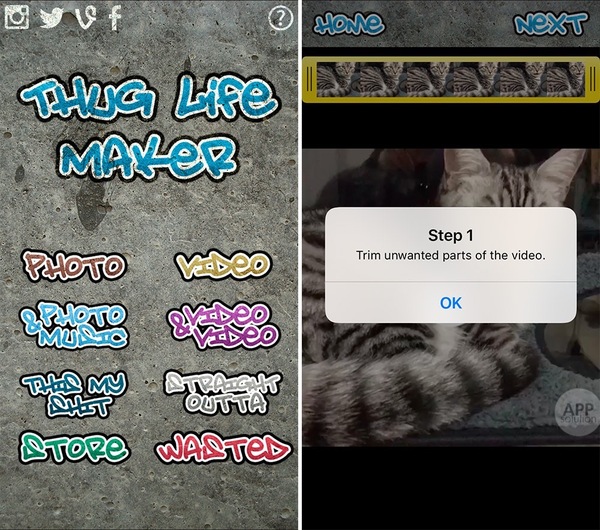【j2开奖】用它 1 分钟做个视频，让你瞬间霸气 10 倍 – Thug Life Maker #iOS
