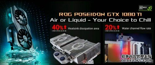 华硕推出海神系列ROG Poseidon GTX 1080 Ti显卡