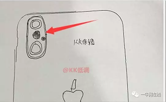 码报:【j2开奖】疑似 iPhone X 设计手绘图流出，可能取消正面 Home 键设计