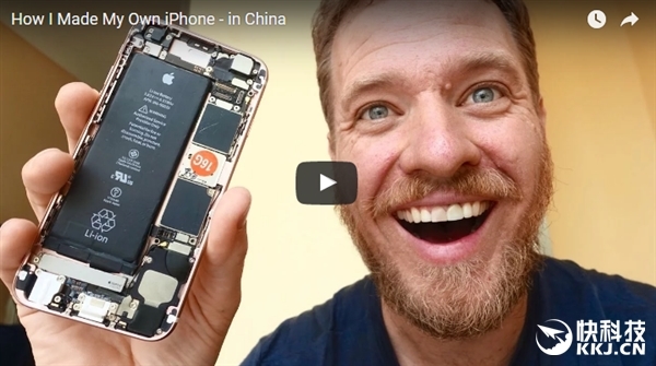 码报:【j2开奖】老外深圳买苹果元器件 2000块组装出完美iPhone 6S