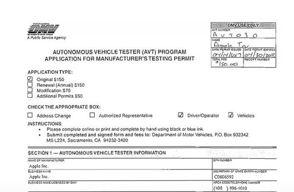 报码:【j2开奖】苹果获得自动驾驶测试牌照，将和 30 家公司同台竞争（更新：申请文档曝光）