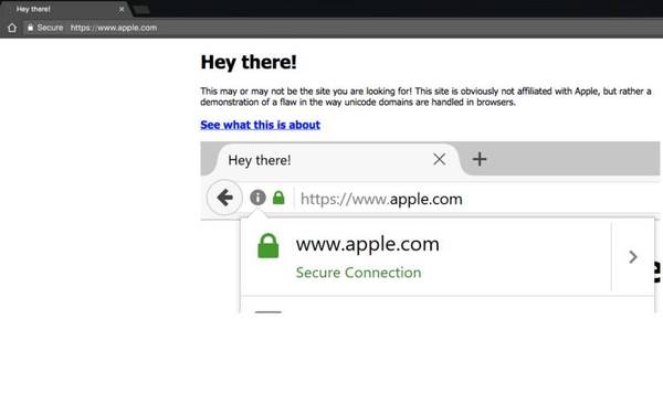 码报:【图】你可能访问的是「假的苹果官网」
