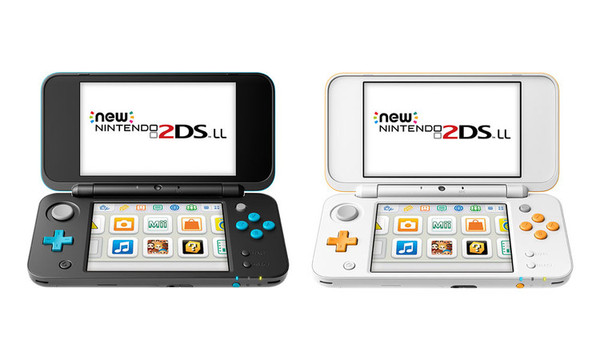 wzatv:【图】任天堂发布新款 2DS LL，怎么看都像设计改良的 3DS