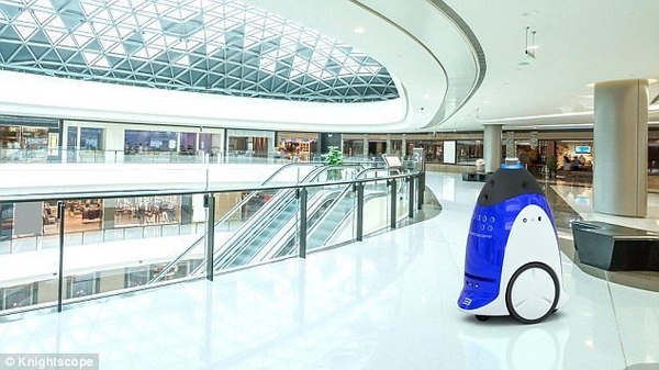 码报:【图】硅谷机器人公司Knightscope研发保安机器人；水下机器人公司深之蓝获1.1亿元A+轮融资|机器人日报