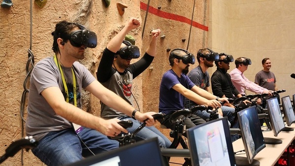 码报:【图】AMD和VirZOOM宣布合作，将VR带进健身房
