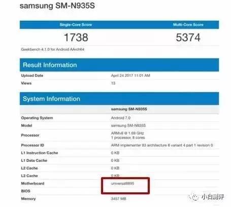 【j2开奖】【新机】Exynos 8895处理器 官翻新版Note 7现身 要卖多少钱？