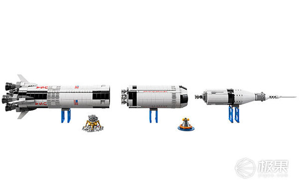 报码:【j2开奖】乐高联手NASA复刻登月火箭，1969颗积木1米高！