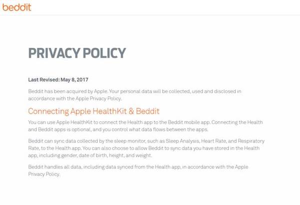 wzatv:【j2开奖】苹果收购睡眠监测厂商 Beddit，Apple Watch 或成最大的受益者