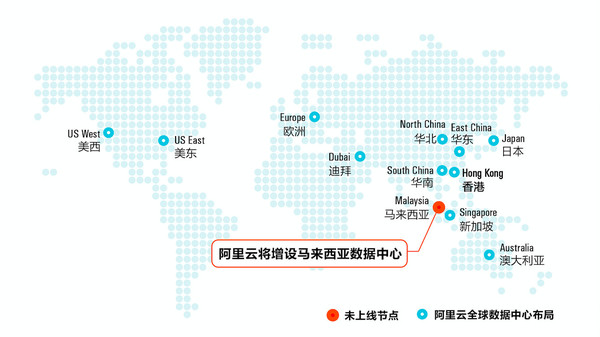 【j2开奖】阿里云将增设马来西亚数据中心，部署飞天技术