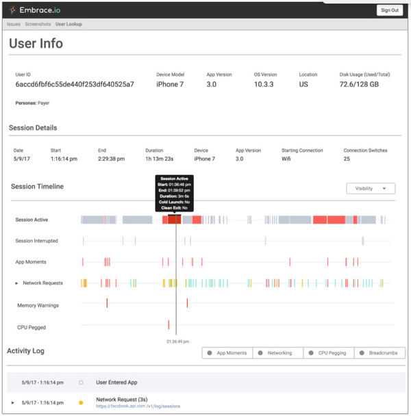码报:【图】帮助开发者追踪应用性能，Embrace.io完成250万美元种子轮融资