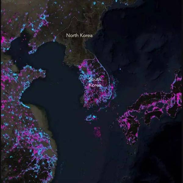 【j2开奖】NASA 的 2 张地球灯光图，告诉了我们这个世界哪些秘密？