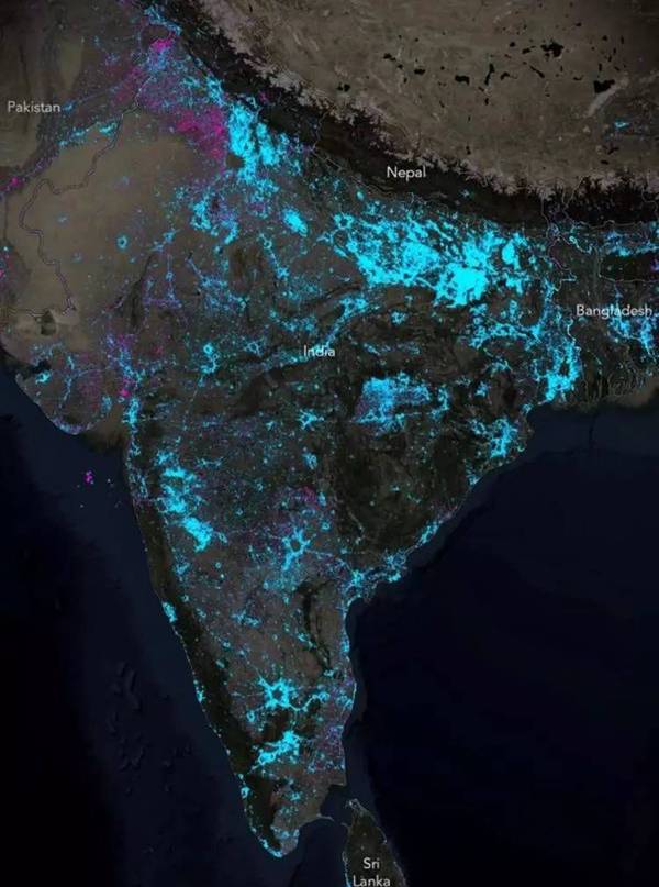 【j2开奖】NASA 的 2 张地球灯光图，告诉了我们这个世界哪些秘密？