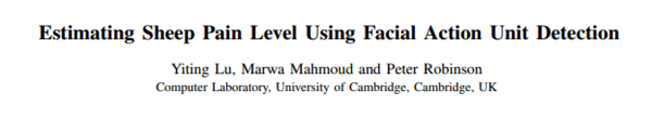 【Science】羊脸识别诊断疼痛指数，机器学习捕捉