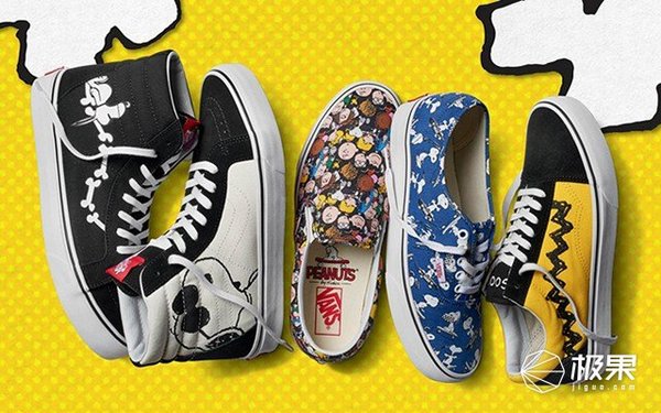 报码:Peanuts x Vans新联名，把蠢萌史努比穿在脚上