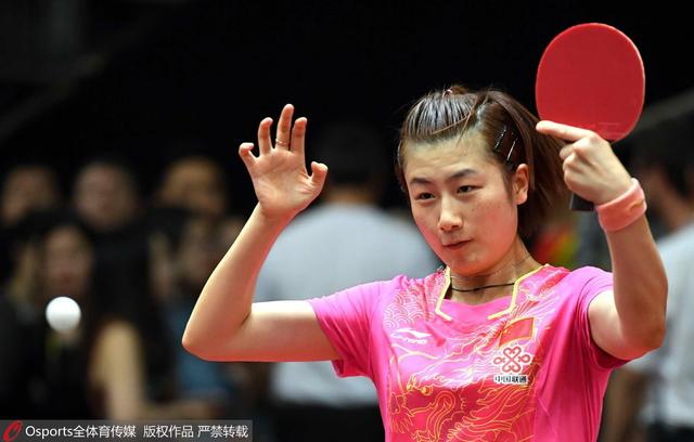 女单综述：丁宁4-0倪夏莲 国乒五金花进16强