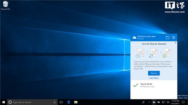 OneDrive占位符回归！Win10预览版用户可率先体验