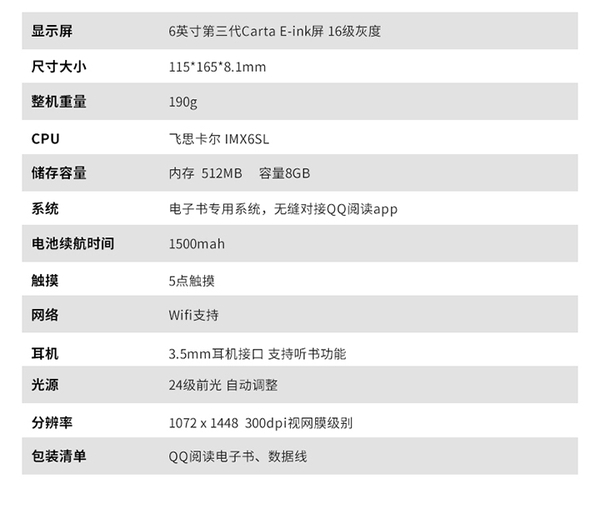 QQ 推出了首款电子阅读器，比 Kindle 贵，会不会比