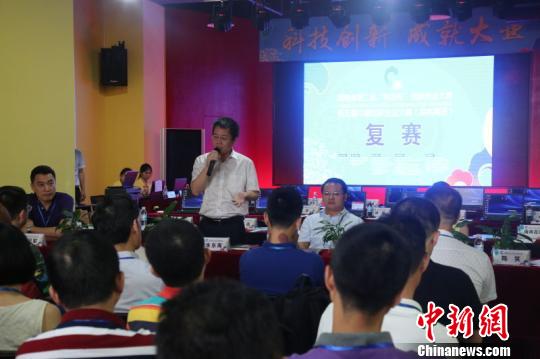 8月13日，第五届中国创新创业大赛（海南赛区）暨海南省第二届“科创杯”创新创业大赛复赛。图为复赛现场。 付美斌 摄