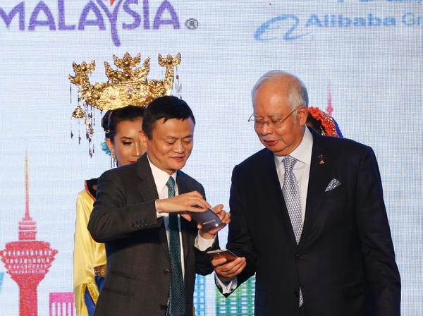 【j2开奖】“贸易的魅力” 马云对话马来西亚总理纳吉布