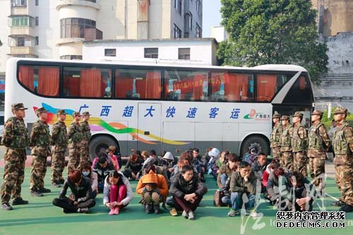 广东边防总队查获1178名外籍偷渡人员